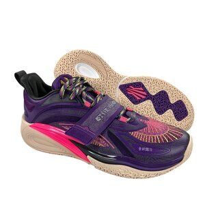 Anta Kai 1 “Artist On Court” Kyrie Irving Mens Size 11 Purple 8124B1102S-7 NEW